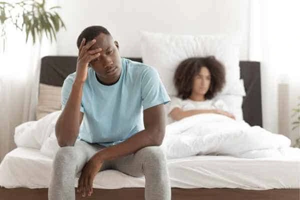 Man upset about ED symptoms Oldham
