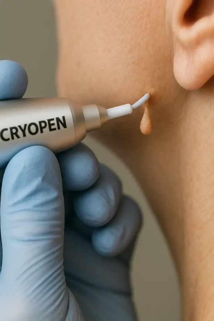 Cryopen for skin tags removal Oldham speak to our team today!