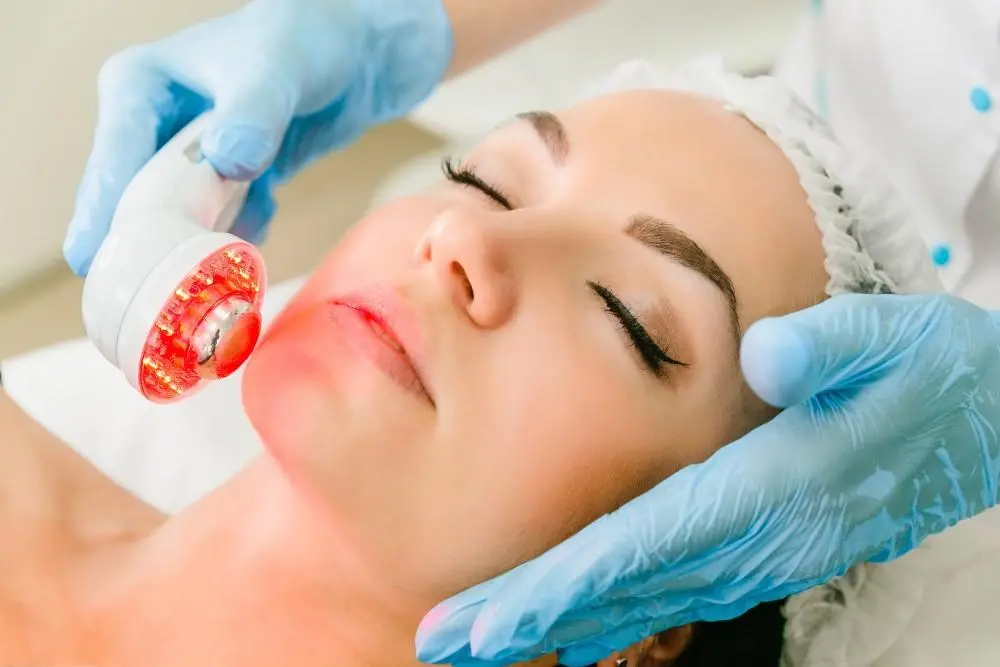 woman having non-surgical Morph8 treatment Oldham