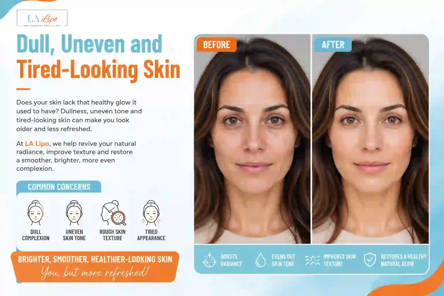 Sign #5: Dull, Uneven and Tired-Looking Skin Oldham